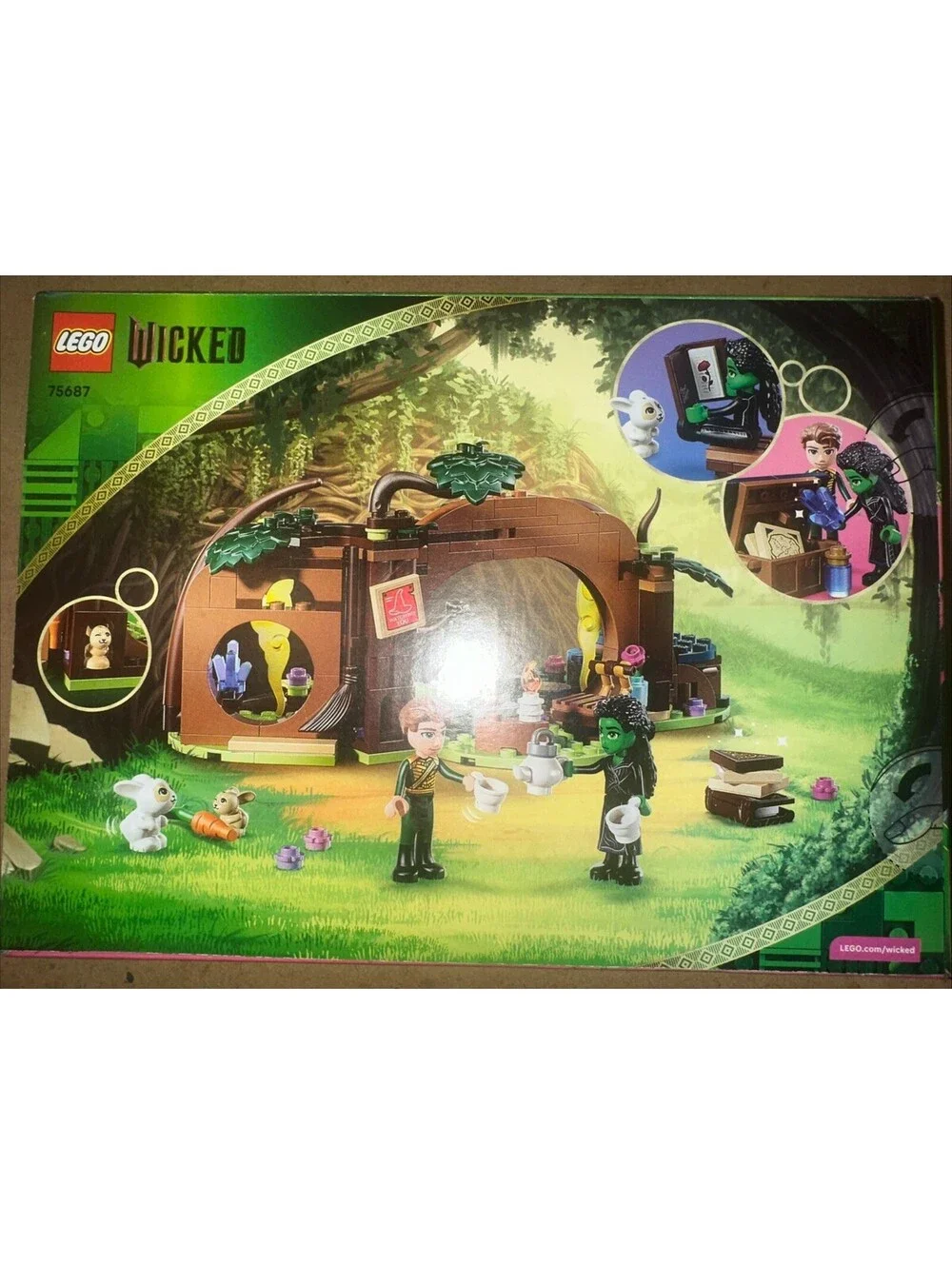 Lego WICKED ELPHABA’S RETREAT New & Sealed 228 pcs 75687 Free Ship Wizard Of Oz